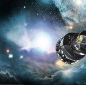 Космическая обсерватория «Planck» исследует темную энергию (художественная концепция)